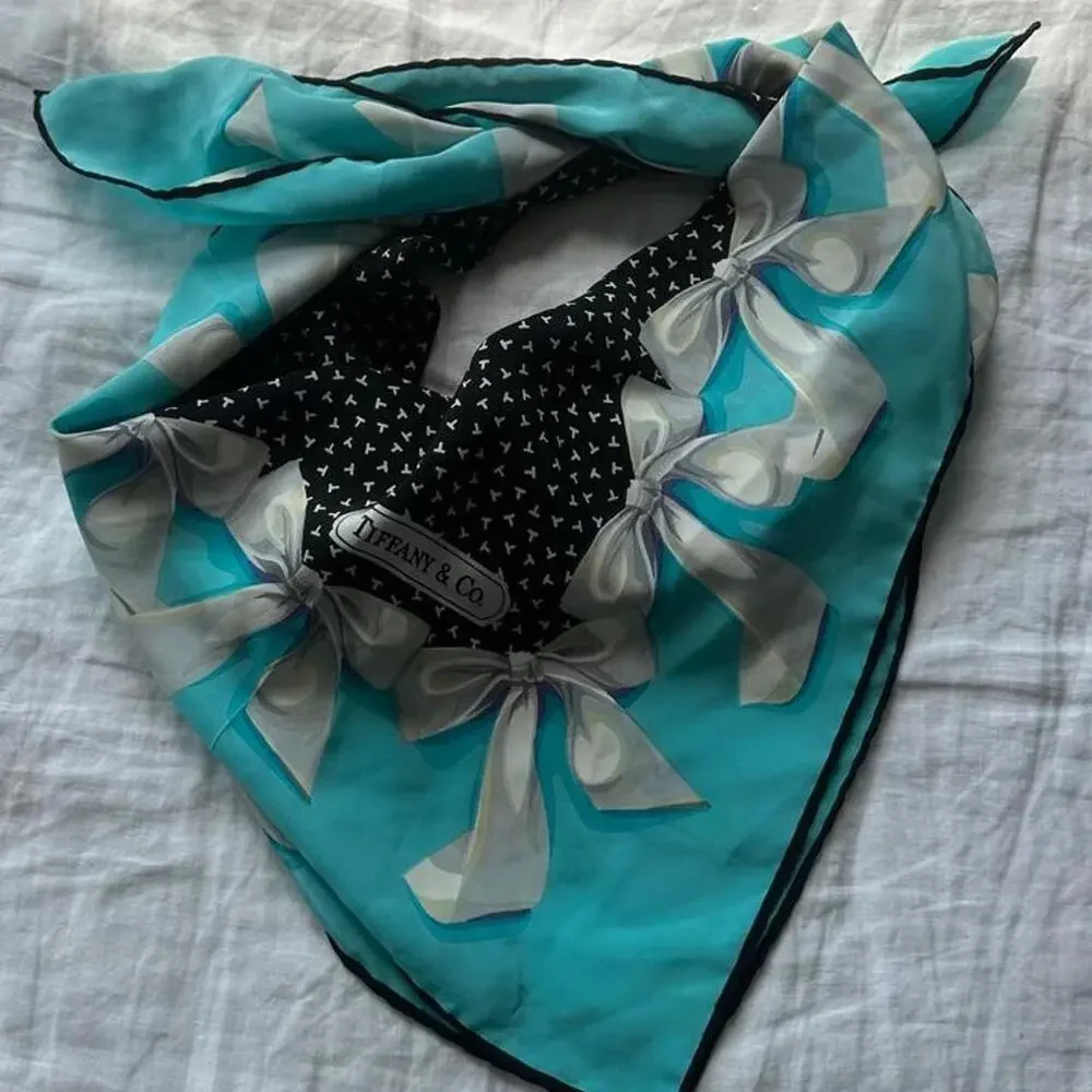 Vintage tiffany co silk